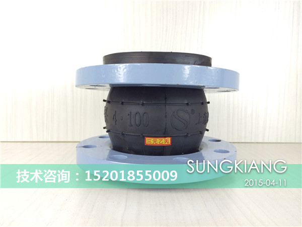 EPDM三元乙丙橡膠軟接頭可使用在100度沸水中嗎？